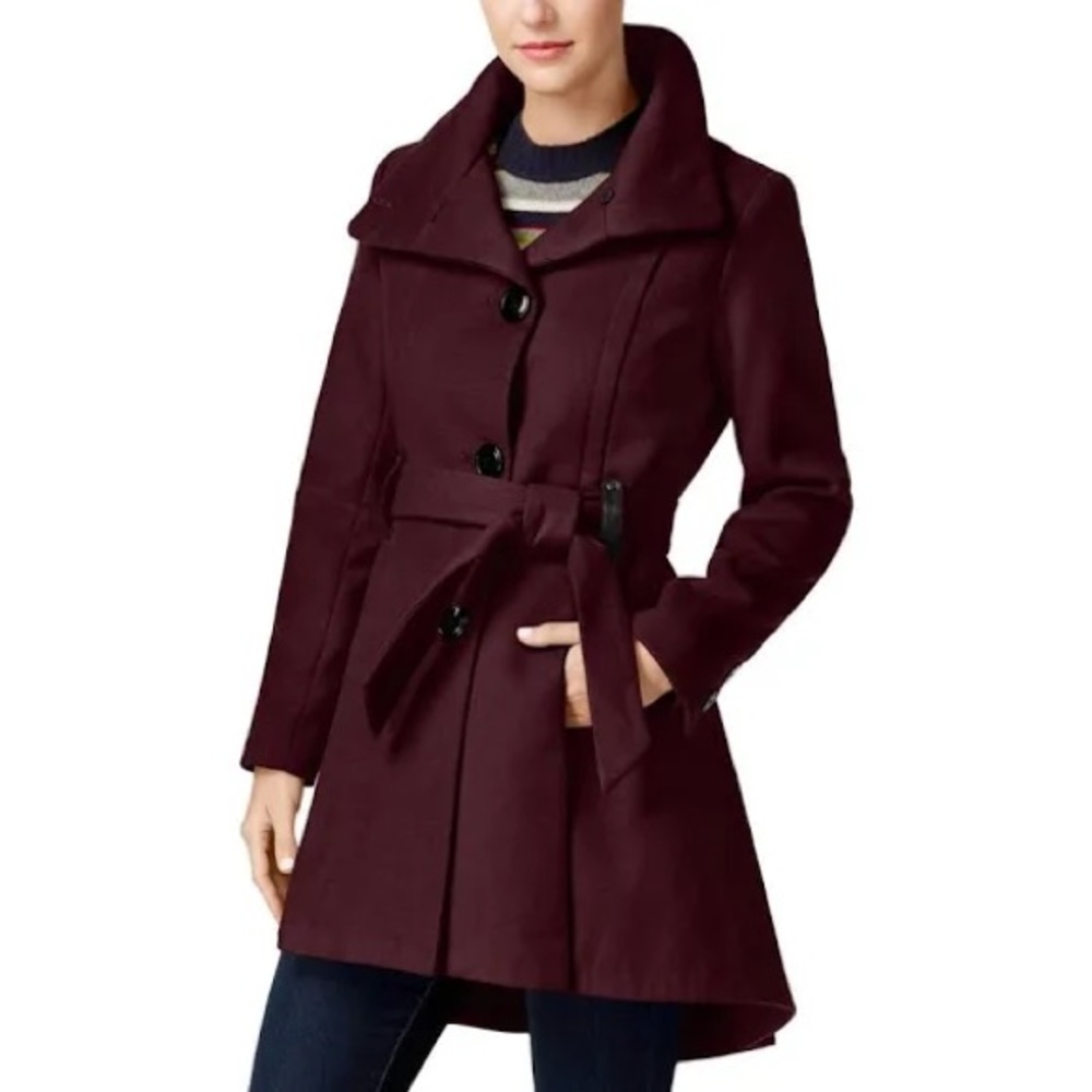 Madden Girl Womens Winter Dressy Coat